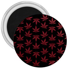 Weed Pattern 3  Magnets