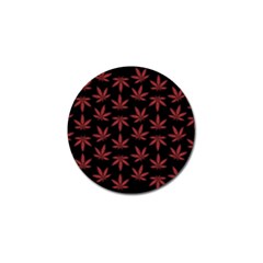 Weed Pattern Golf Ball Marker (10 Pack) by Valentinaart