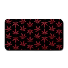 Weed Pattern Medium Bar Mats by Valentinaart