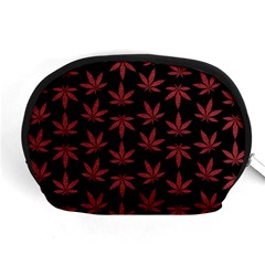 Weed Pattern Accessory Pouch (medium) by Valentinaart