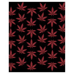 Weed Pattern Drawstring Bag (Small)