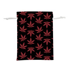 Weed Pattern Lightweight Drawstring Pouch (m) by Valentinaart