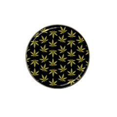 Weed Pattern Hat Clip Ball Marker