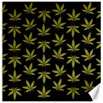 Weed Pattern Canvas 16  x 16  15.2 x15.41  Canvas - 1