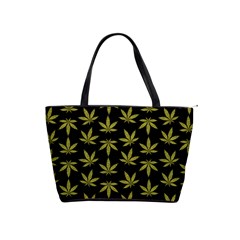 Weed Pattern Classic Shoulder Handbag