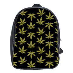 Weed Pattern School Bag (Large)