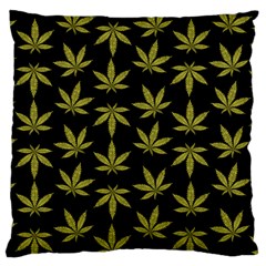 Weed Pattern Large Cushion Case (Two Sides)