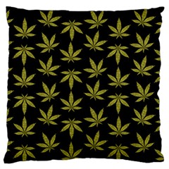 Weed Pattern Standard Flano Cushion Case (One Side)