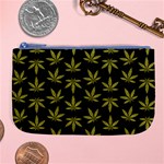 Weed Pattern Large Coin Purse Front