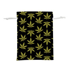 Weed Pattern Lightweight Drawstring Pouch (s) by Valentinaart