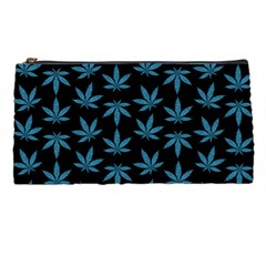 Weed Pattern Pencil Case by Valentinaart