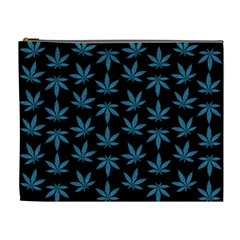 Weed Pattern Cosmetic Bag (xl) by Valentinaart