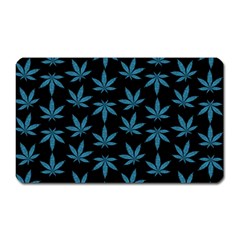 Weed Pattern Magnet (rectangular) by Valentinaart