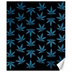 Weed Pattern Canvas 20  X 24  by Valentinaart