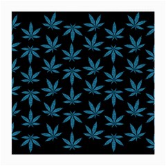 Weed Pattern Medium Glasses Cloth by Valentinaart