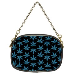 Weed Pattern Chain Purse (two Sides) by Valentinaart