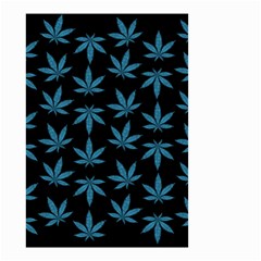 Weed Pattern Small Garden Flag (two Sides) by Valentinaart