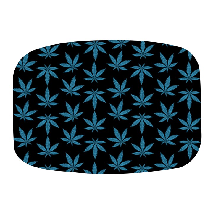 Weed Pattern Mini Square Pill Box