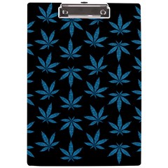 Weed Pattern A4 Clipboard by Valentinaart