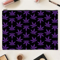 Weed Pattern Cosmetic Bag (xxxl) by Valentinaart