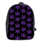 Weed Pattern School Bag (XL) Front