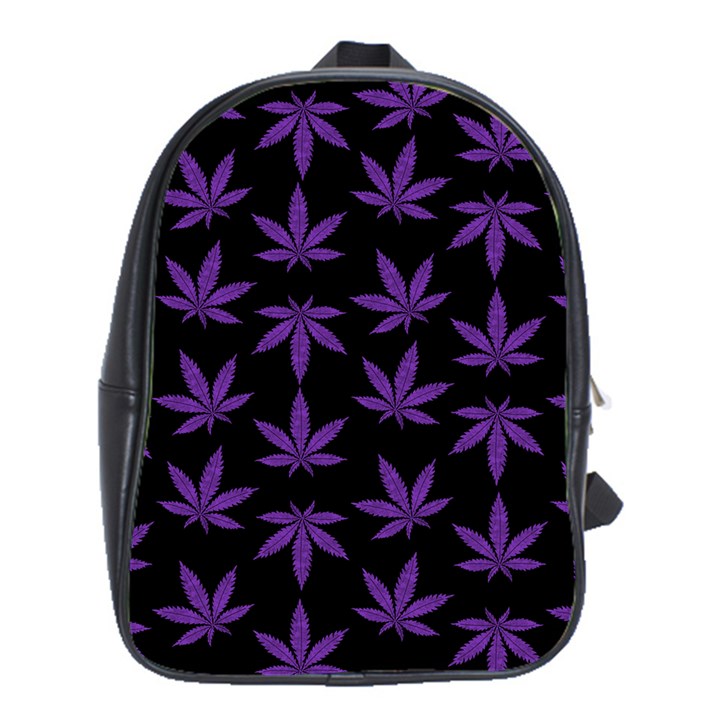 Weed Pattern School Bag (XL)