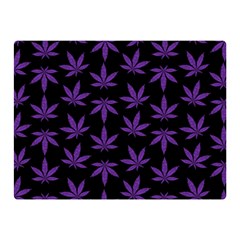 Weed Pattern Double Sided Flano Blanket (mini)  by Valentinaart