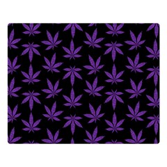 Weed Pattern Double Sided Flano Blanket (large)  by Valentinaart