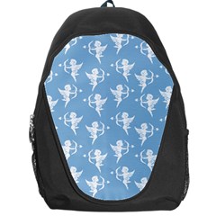 Cupid Pattern Backpack Bag by Valentinaart