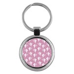 Cupid pattern Key Chain (Round) Front