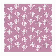 Cupid Pattern Medium Glasses Cloth (2 Sides) by Valentinaart