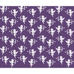 Cupid pattern Deluxe Canvas 14  x 11  (Stretched) 14  x 11  x 1.5  Stretched Canvas