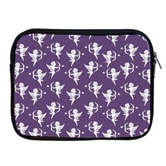 Cupid Pattern Apple Ipad 2/3/4 Zipper Cases by Valentinaart