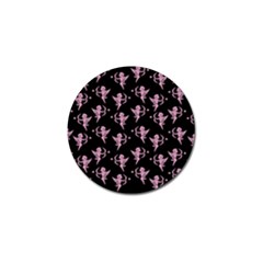 Cupid Pattern Golf Ball Marker (10 Pack) by Valentinaart