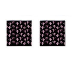 Cupid pattern Cufflinks (Square)