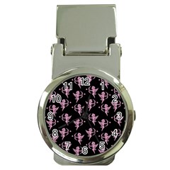 Cupid pattern Money Clip Watches