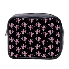 Cupid Pattern Mini Toiletries Bag (two Sides) by Valentinaart