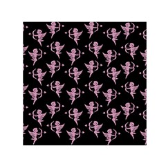 Cupid pattern Small Satin Scarf (Square)