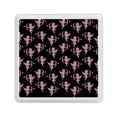 Cupid Pattern Memory Card Reader (square) by Valentinaart