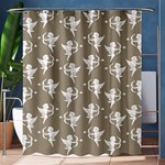 Cupid pattern Shower Curtain 60  x 72  (Medium)  60 x72  Curtain