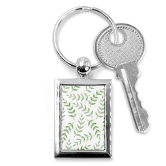 Tropical Pattern Key Chain (rectangle) by Valentinaart