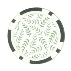 Tropical Pattern Poker Chip Card Guard