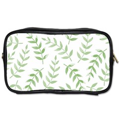 Tropical Pattern Toiletries Bag (two Sides) by Valentinaart