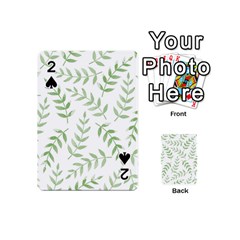 Tropical Pattern Playing Cards 54 Designs (mini) by Valentinaart