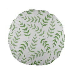 Tropical Pattern Standard 15  Premium Flano Round Cushions by Valentinaart