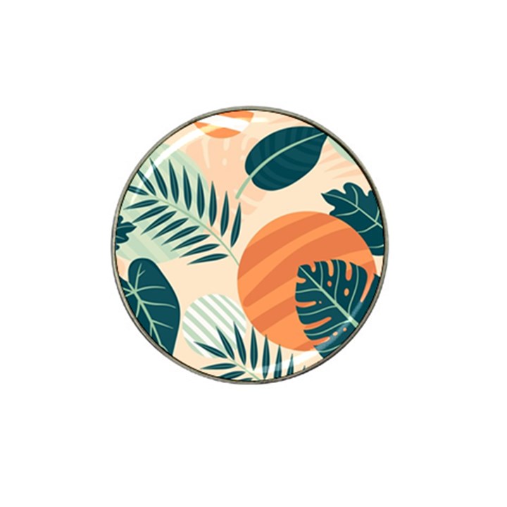 Tropical pattern Hat Clip Ball Marker