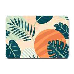 Tropical Pattern Small Doormat  by Valentinaart