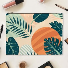 Tropical Pattern Cosmetic Bag (xl) by Valentinaart