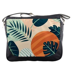 Tropical Pattern Messenger Bag by Valentinaart