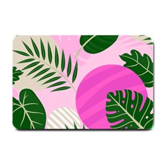 Tropical Pattern Small Doormat  by Valentinaart